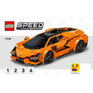 LEGO Lamborghini Revuelto & Lamborghini Huracán STO Set 77238 Instructions