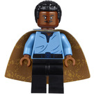 LEGO Lando Calrissian mit Dunkelorange und Sand Blau Umhang Minifigur