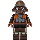 LEGO Lando Calrissian mit Skiff Wache Disguise mit Dark Braun Beine Minifigur