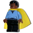 LEGO Lando Calrissian s Žlutá a Bright Světlo Modrá Plášť Minifigurka