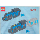 LEGO Large Locomotive Set 3741 Instructions