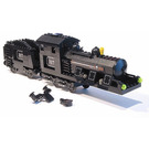 레고 Large Train Engine and Tender with Black Bricks (Motorizable) 4186868