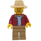 LEGO Larry Jones Adventurer minifiguur