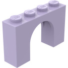 LEGO Lavendel Boog 1 x 4 x 2 (6182)