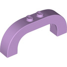 LEGO Lavender Arch 1 x 6 x 2 with Curved Top (6183 / 24434)