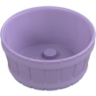 LEGO Lavendel Vat 4.5 x 4.5 met asgat (64951)