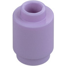 LEGO Lavendel Steen 1 x 1 Rond met open nop (3062 / 35390)