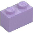 LEGO Lavendel Stein 1 x 2 mit Unterrohr (3004 / 93792)