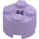 LEGO Lavanda Ladrillo 2 x 2 Circular (3941 / 6143)