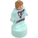 LEGO Lavender Brown Statuette Minifigure