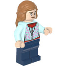 LEGO Lavender Brown with Aqua Top Minifigure