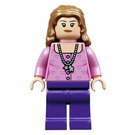 LEGO Laventeli Ruskea jossa Laventeli Yläosa ja Purppura Housut Minihahmo