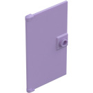 LEGO Lavendel Dörr 1 x 4 x 6 med Knopp Handtag (35291 / 60616)