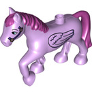 LEGO Lavender Duplo Horse with Wings (1376 / 19133)