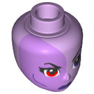 LEGO Lavender Eclipso Female Minidoll Head (33815 / 92198)