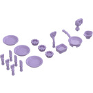 LEGO Lavender Friends Kitchen Accessories (902 / 93082)