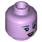 LEGO Lavender Genie Dancer Minifigure Head (Recessed Solid Stud) (3626 / 75217)