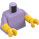 LEGO Lavendel Milhouse Van Houten Minifigur Torso (973 / 16360)