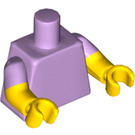 LEGO Lavendel Milhouse Van Houten Minifig Torso (973 / 16360)