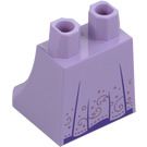 LEGO Lavendel Minifigur Kjol med Pleats (36036)