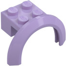 LEGO Lavender Mudguard Brick 2 x 2 with Wheel Arch  (50745)