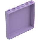 LEGO Lavanda Panel 1 x 6 x 5 (35286 / 59349)