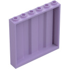 LEGO Lavanda Pannello 1 x 6 x 5 con Corrugation (23405)