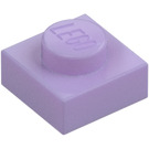 LEGO Lavendel Plaat 1 x 1 (3024 / 30008)