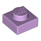 LEGO Lavendel Plaat 1 x 1 (3024 / 30008)