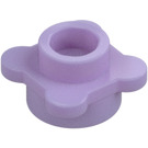 LEGO Lavendel Plaat 1 x 1 Rond met Bloem Bloemblaadjes (28573 / 33291)