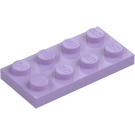 LEGO Lavande assiette 2 x 4 (3020)