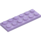 LEGO Lavendel Plaat 2 x 6 (3795)