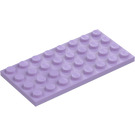 LEGO Lavendel Plaat 4 x 8 (3035)