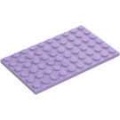 LEGO Lavendel Platta 6 x 10 (3033)