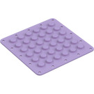 LEGO Lavender Plate 6 x 6 Flex (79998)