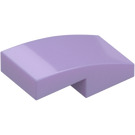 LEGO Lavender Slope 1 x 2 Curved (3593 / 11477)