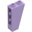 LEGO Lavender Slope 1 x 2 x 3 (75°) Inverted (2449)