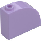 LEGO Lavendel Helling 1 x 3 x 2 Gebogen (33243)