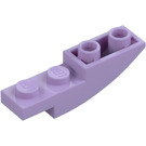 LEGO Lavendel Helling 1 x 4 Gebogen Omgekeerd (13547)