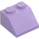 LEGO Lavendel Backe 2 x 2 (45°) (3039 / 6227)