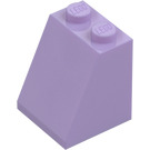 LEGO Lavendel Helling 2 x 2 x 2 (65°) met buis aan de onderzijde (3678)