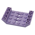 LEGO Lavendel Skråning 4 x 6 (45°) Dobbel Omvendt med Open Senter med 3 hull (30283 / 60219)