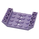LEGO Lavender Slope 4 x 6 (45°) Double Inverted with Open Center with 3 Holes (30283 / 60219)