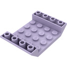 LEGO Lavande Pente 4 x 6 (45°) Double Inversé avec Open Centre sans trous (30283 / 60219)