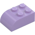 LEGO Lavender Slope Brick 2 x 3 with Curved Top (6215)