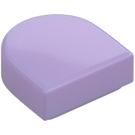 LEGO Lavender Tile 1 x 1 Half Oval (24246 / 35399)