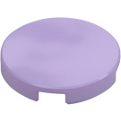 LEGO Lavender Tile 2 x 2 Round with Bottom Stud Holder (14769)