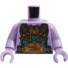 LEGO Lavendel Torso mit Islander King Torso (973)