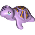 LEGO Lavender Turtle (Walking) with Orange top (11603 / 16073)
