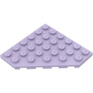 LEGO Lavendel Kil Platta 6 x 6 Hörn (6106)